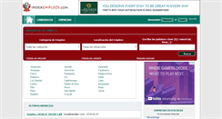 Desktop Screenshot of indexempleos.com